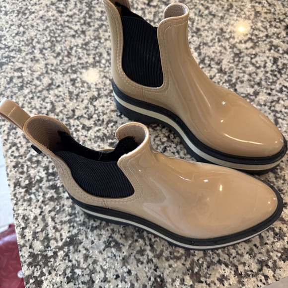 LEMON JELLY JAYDEN SLIP ON WATERPROOF BOOTS SIZE EU38 YELLOW - Picture 2 of 9